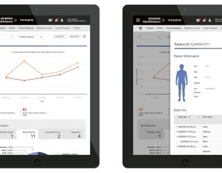Foto: Siemens Healthineers | teamplay performance management application...
