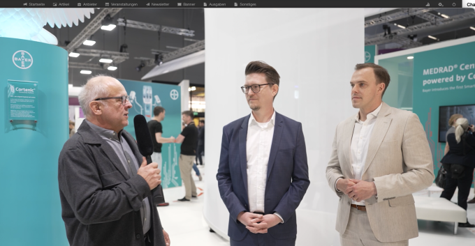 Im Gespräch mit Guido Gebhardt auf dem ECR 2026 in Wien: Dr. Tobias von Mach,...