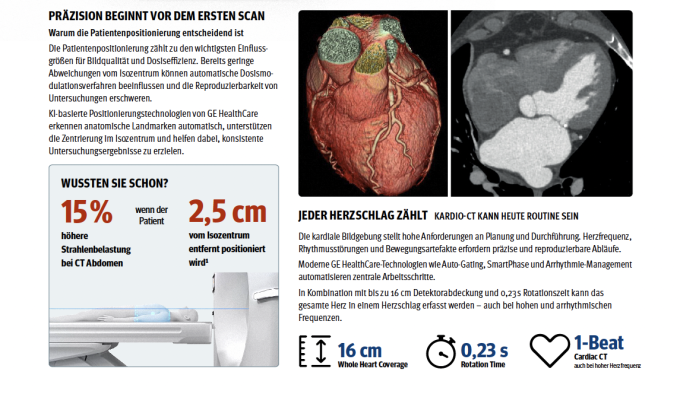 Foto: Workflow KI in der Computertomographie