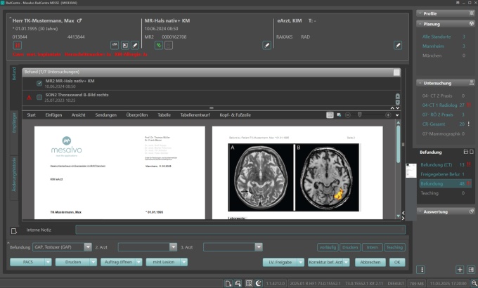 Foto: Mesalvo | MC³ Radiology / RadCentre