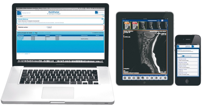 Foto: medigration | MultiPortal – Bild-, Befund- & Termin-Cloud...