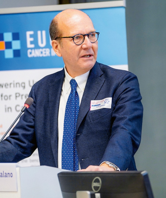 Prof. Carlo Catalano,
Vorsitzender des ESR Verwaltungsrats....