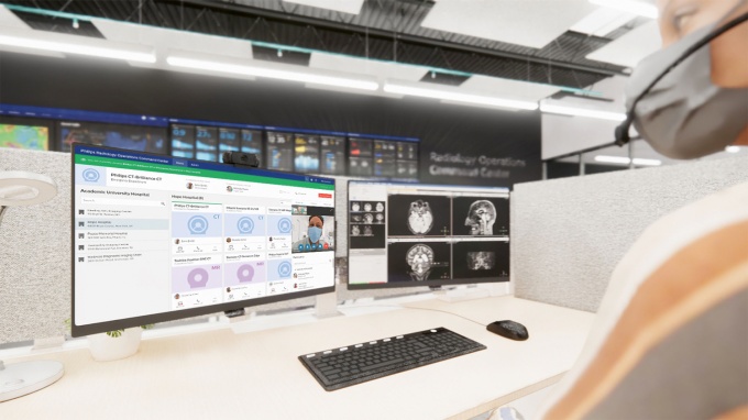 Foto: Philips | Radiology Operations Command Center...