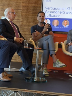 Prof. Christoph Herborn beim Future Health Index